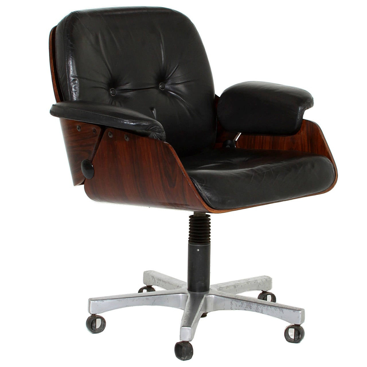 Best ideas about Vintage Office Chair
. Save or Pin Vintage fice Chair in Rosewood and Black Leather at 1stdibs Now.