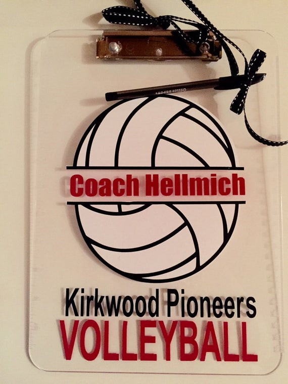 Best ideas about Volleyball Coach Gift Ideas
. Save or Pin Volleyball Coach t personalized volleyball Clipboard with Now.