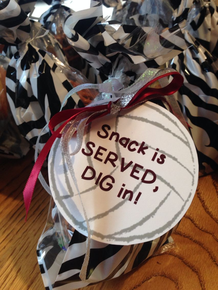 Best ideas about Volleyball Gift Ideas For Players
. Save or Pin Volleyball Gift Bags Snack Now.