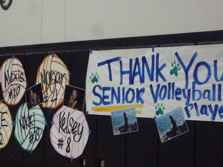 Best ideas about Volleyball Gift Ideas For Senior Night
. Save or Pin 1000 images about Senior night volleyball on Pinterest Now.