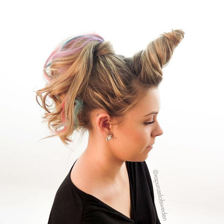 Best ideas about Wacky Hairstyles Easy To Do
. Save or Pin Perfect for VBS crazy hair day for Hadley Bear Now.