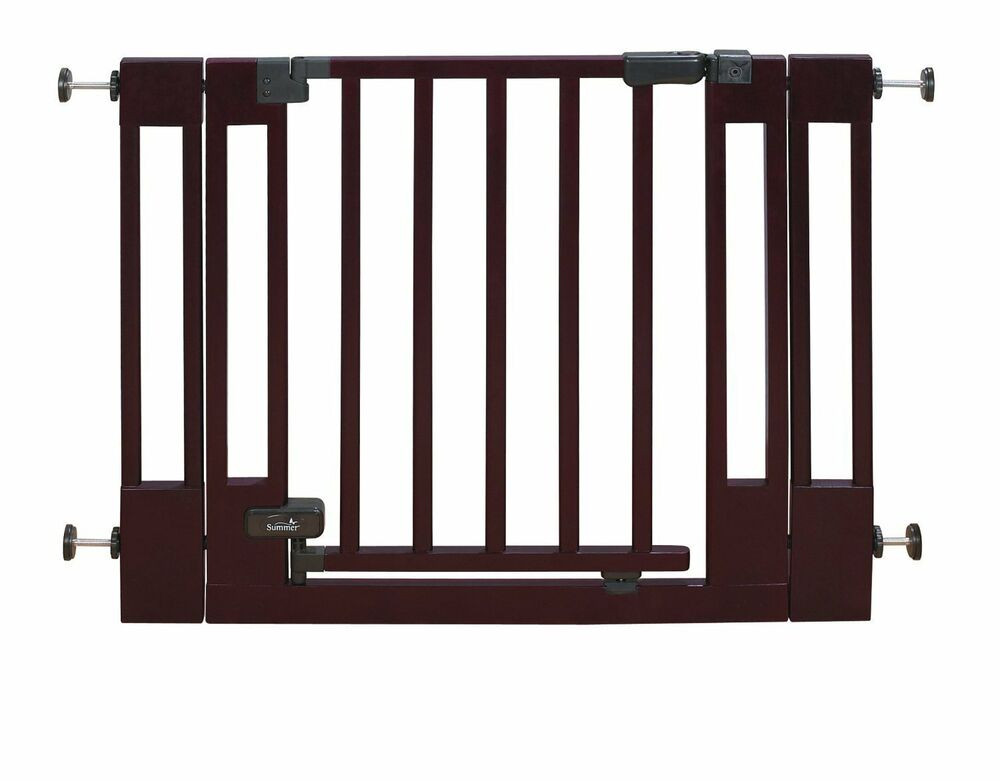 Best ideas about Walk Thru Baby Gate
. Save or Pin Summer Infant MultiUse Deluxe BABY GATE Wood Walk Thru Now.