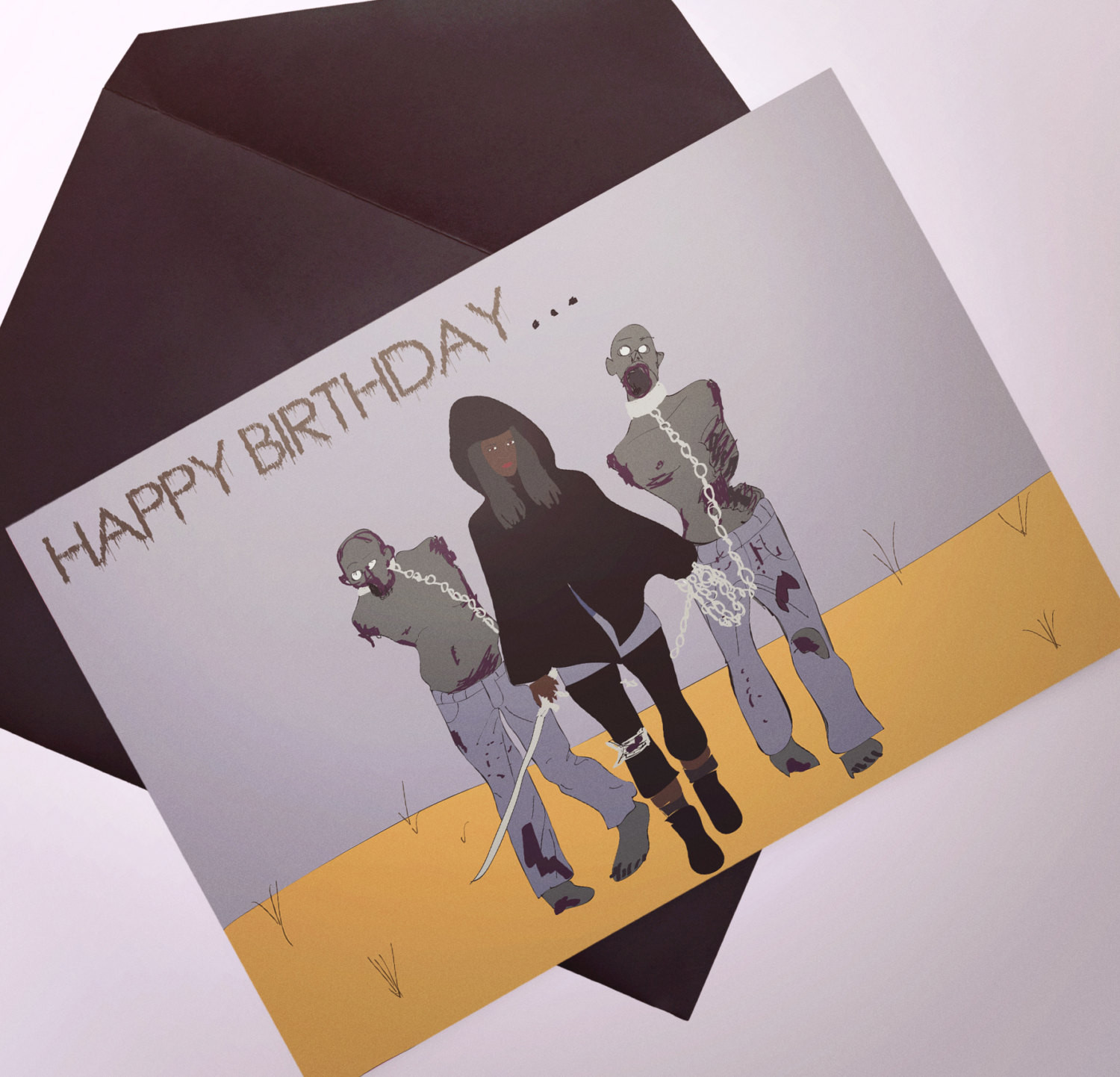 Best ideas about Walking Dead Birthday Card
. Save or Pin The Walking Dead Zombie Birthday Card happy by PopPastiche Now.
