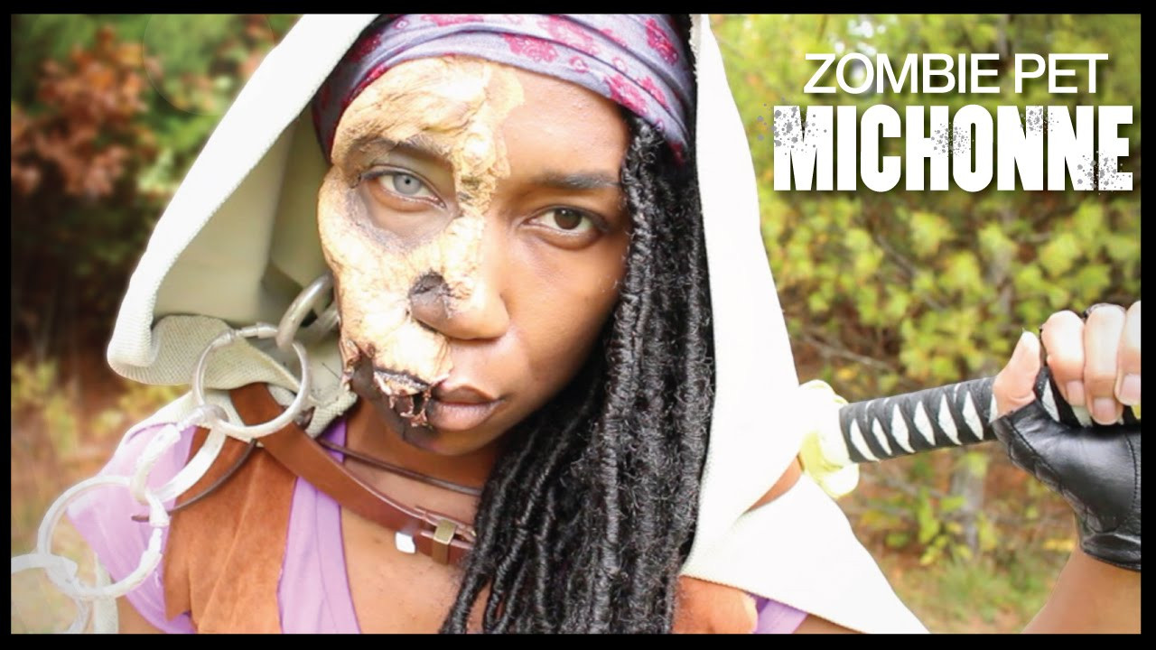 Best ideas about Walking Dead Costumes DIY
. Save or Pin Jawless Zombie Pet Michonne DIY Michonne Cloak Now.