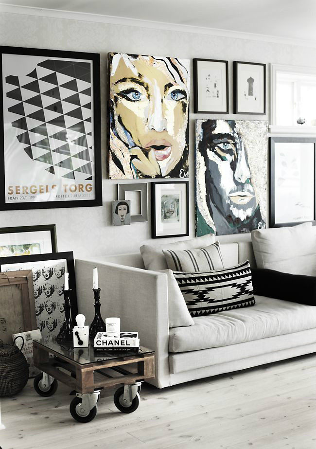 Best ideas about Wall Art Ideas For Living Room DIY
. Save or Pin 21 Art Gallery Wall Ideas Decoholic Now.