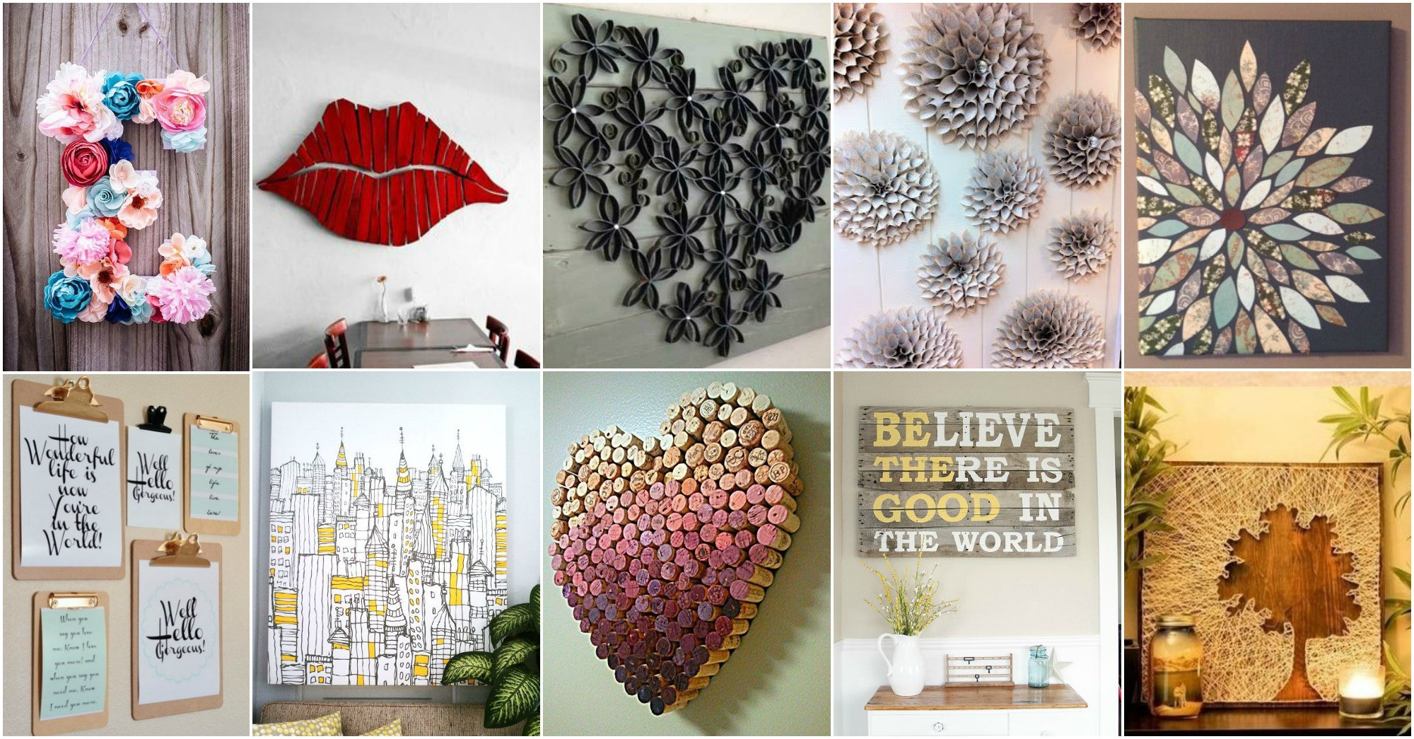 Best ideas about Wall Decor DIY
. Save or Pin 20 DIY Innovative Wall Art Decor Ideas That Will Leave You Now.