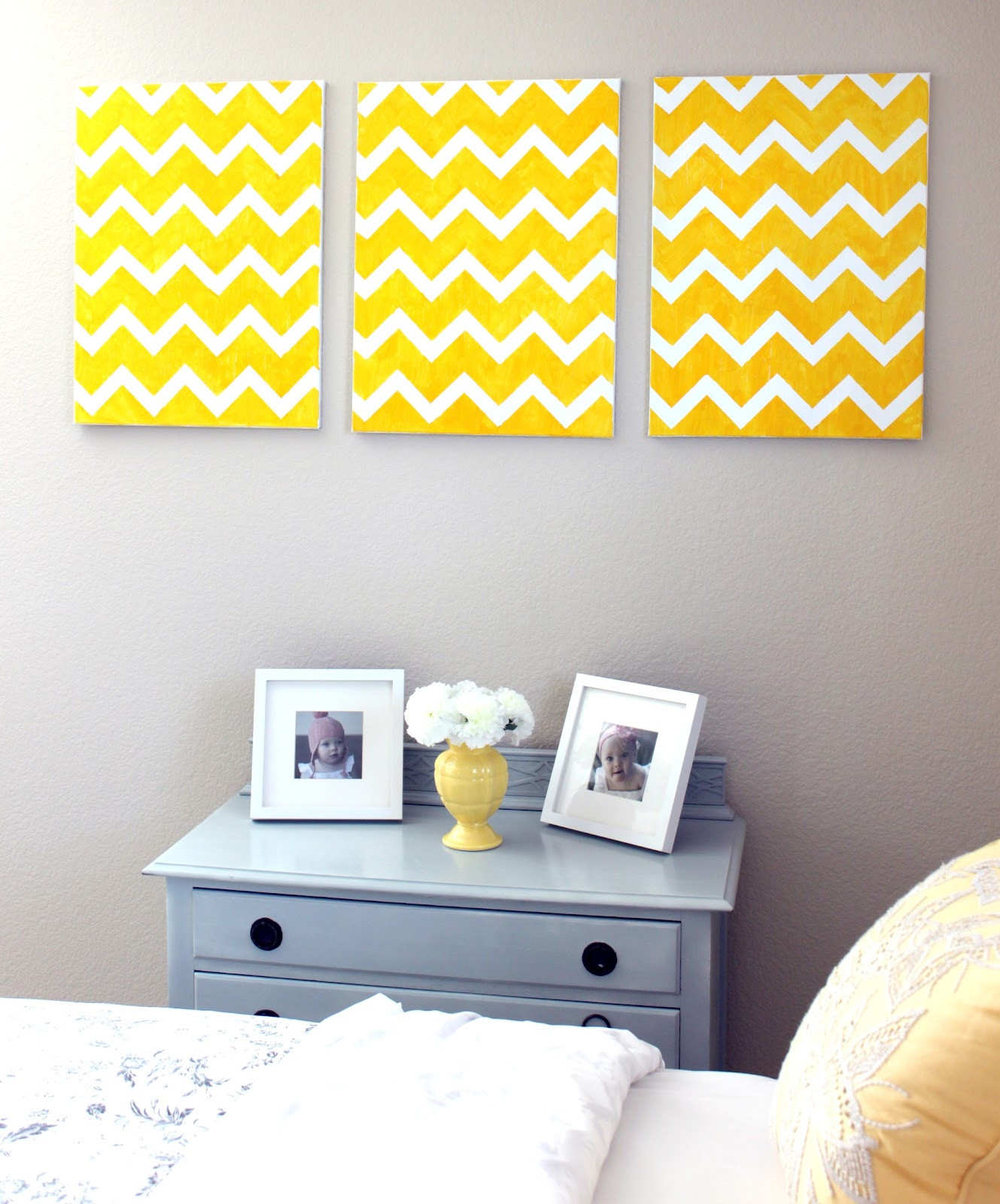 Best ideas about Wall Decor DIY
. Save or Pin DIY Chevron Wall Art Now.