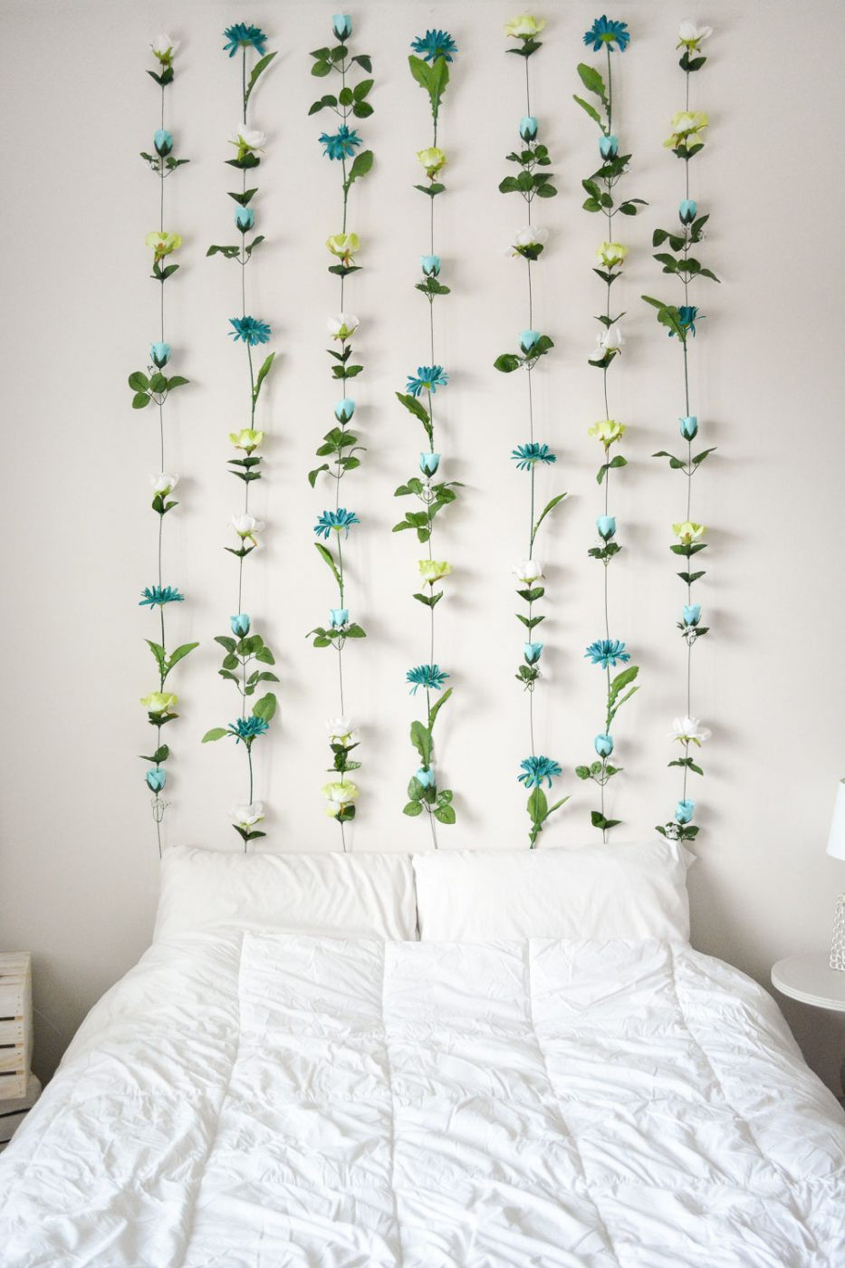 Best ideas about Wall Decoration DIY
. Save or Pin DIY Flower Wall Headboard Home Decor Now.