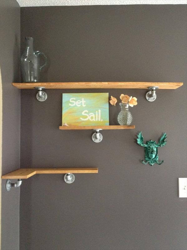 Best ideas about Wall Shelves DIY
. Save or Pin 12 DIY Wooden Shelves Made From Pallets Now.