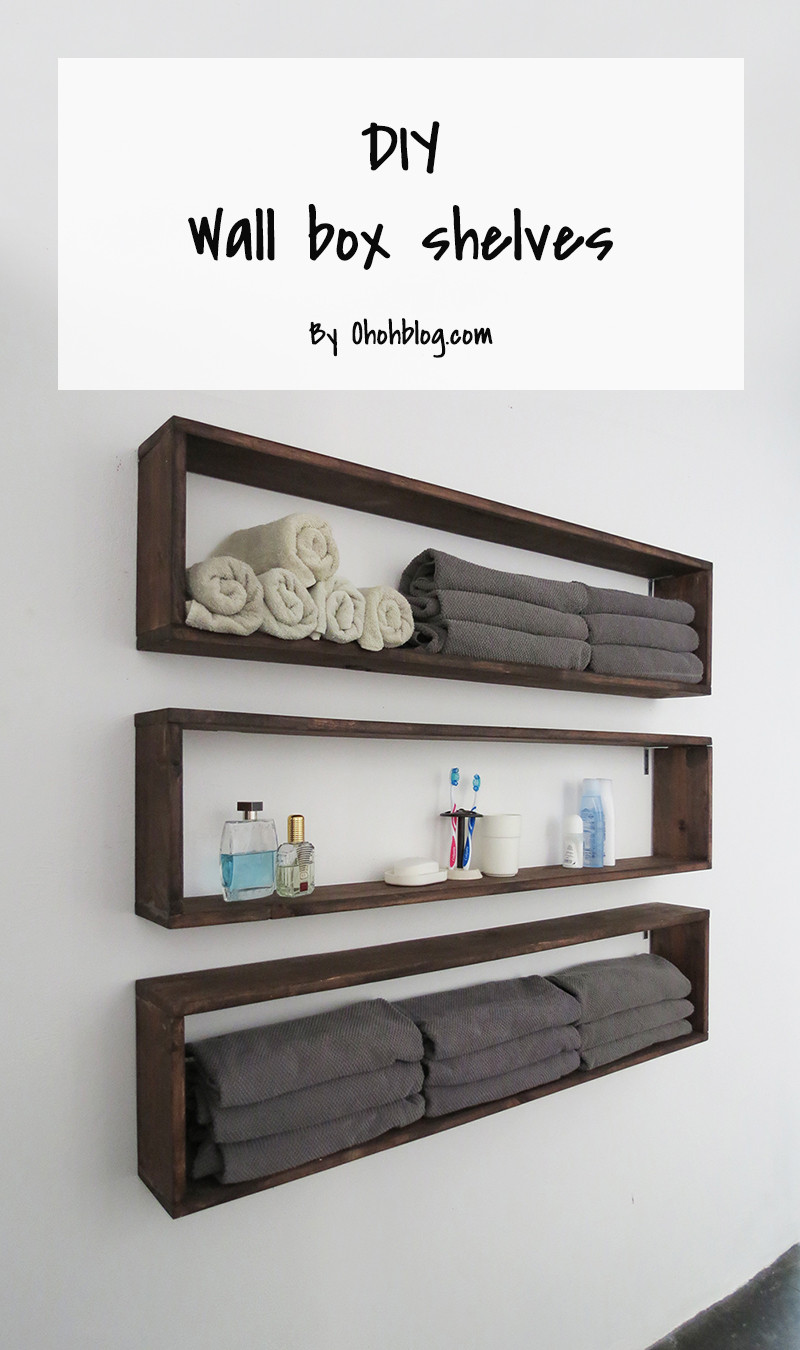 Best ideas about Wall Shelves DIY
. Save or Pin Easy DIY shelves Ohoh Blog Now.