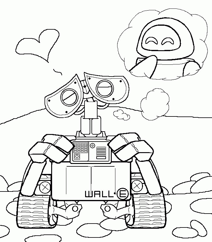 Best ideas about Wallee Coloring Sheets For Kids
. Save or Pin Walle Picture AZ Coloring Pages Now.