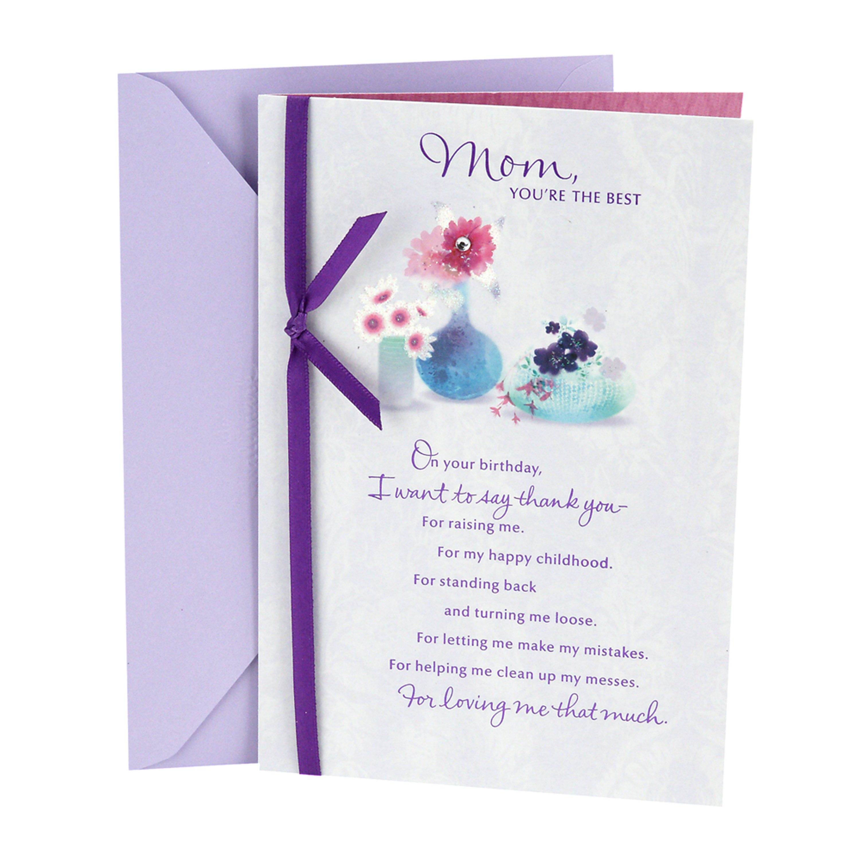 Best ideas about Walmart Birthday Gifts For Mom
. Save or Pin Hallmark Birthday Greeting Card to Mother Flowers with Now.