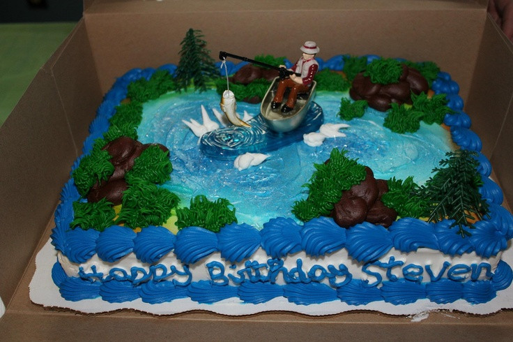 Best ideas about Walmart Cake Designs For Birthday
. Save or Pin fishing theme birthday cake walmart bakery $20 Now.