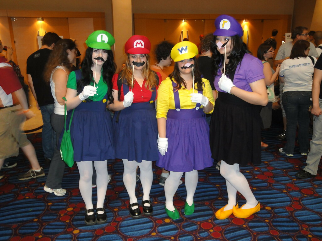 Best ideas about Waluigi Costume DIY
. Save or Pin Female Luigi Mario Wario and Waluigi Matt Refghi Now.