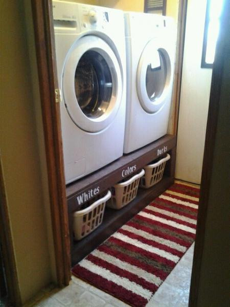 Best ideas about Washer And Dryer Pedestal DIY
. Save or Pin DIY Washer and Dryer Pedestals Who Said Nothing in Life Now.