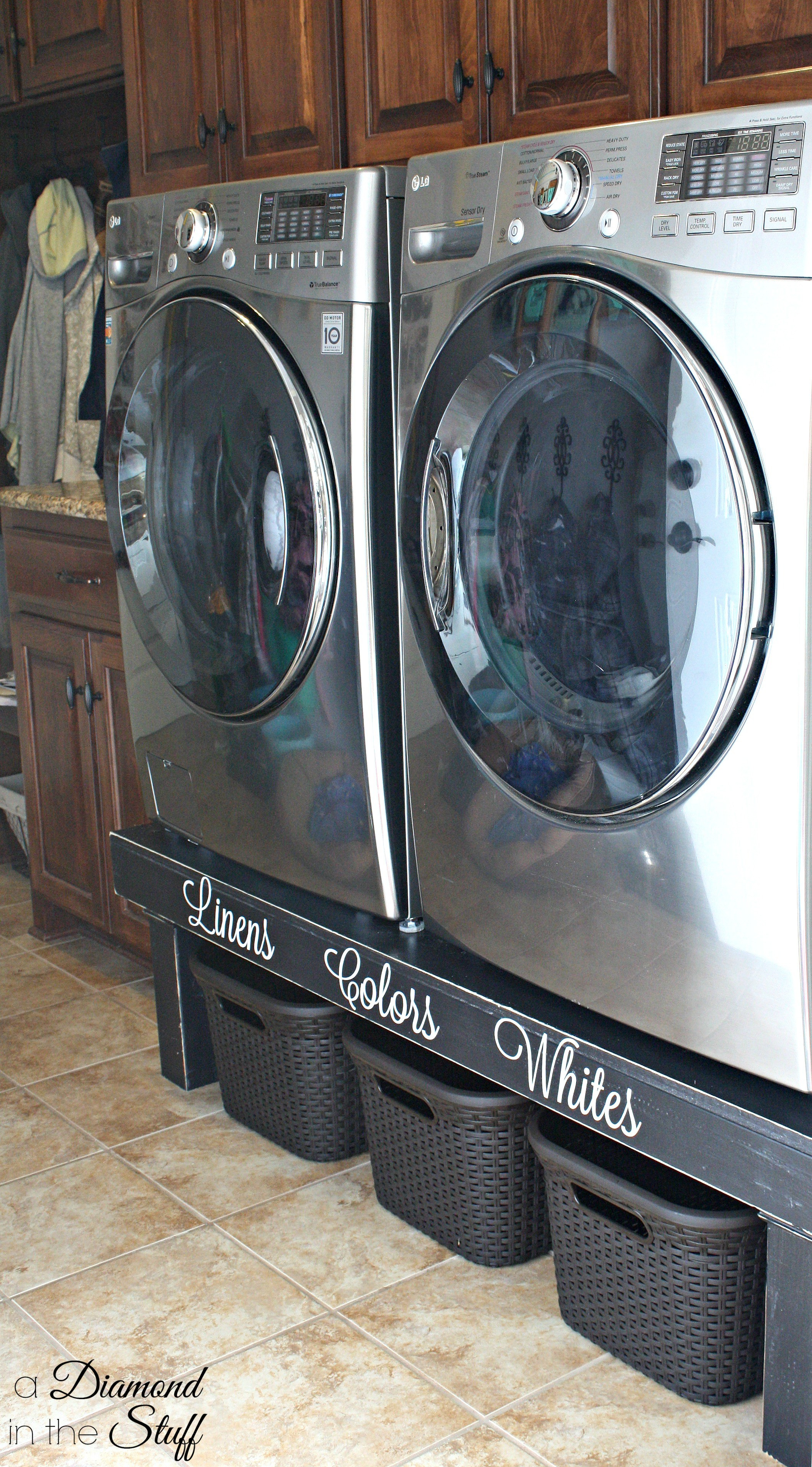 Best ideas about Washer And Dryer Pedestal DIY
. Save or Pin DIY Washer & Dryer Pedestal Now.