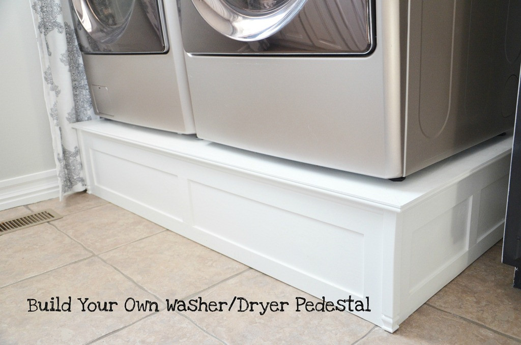 Best ideas about Washer And Dryer Pedestal DIY
. Save or Pin build washer and dryer platform The Idea Room Now.