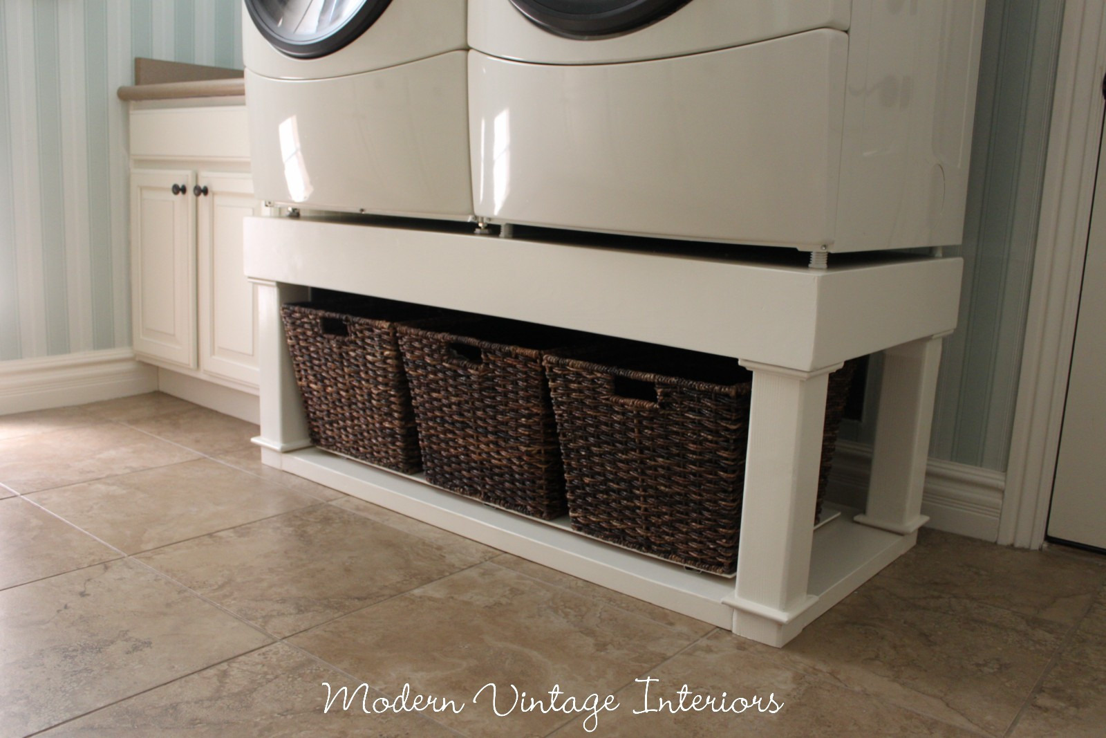 Best ideas about Washer And Dryer Stands DIY
. Save or Pin The Collected Interior Guest Blogger Kevin from Stories Now.
