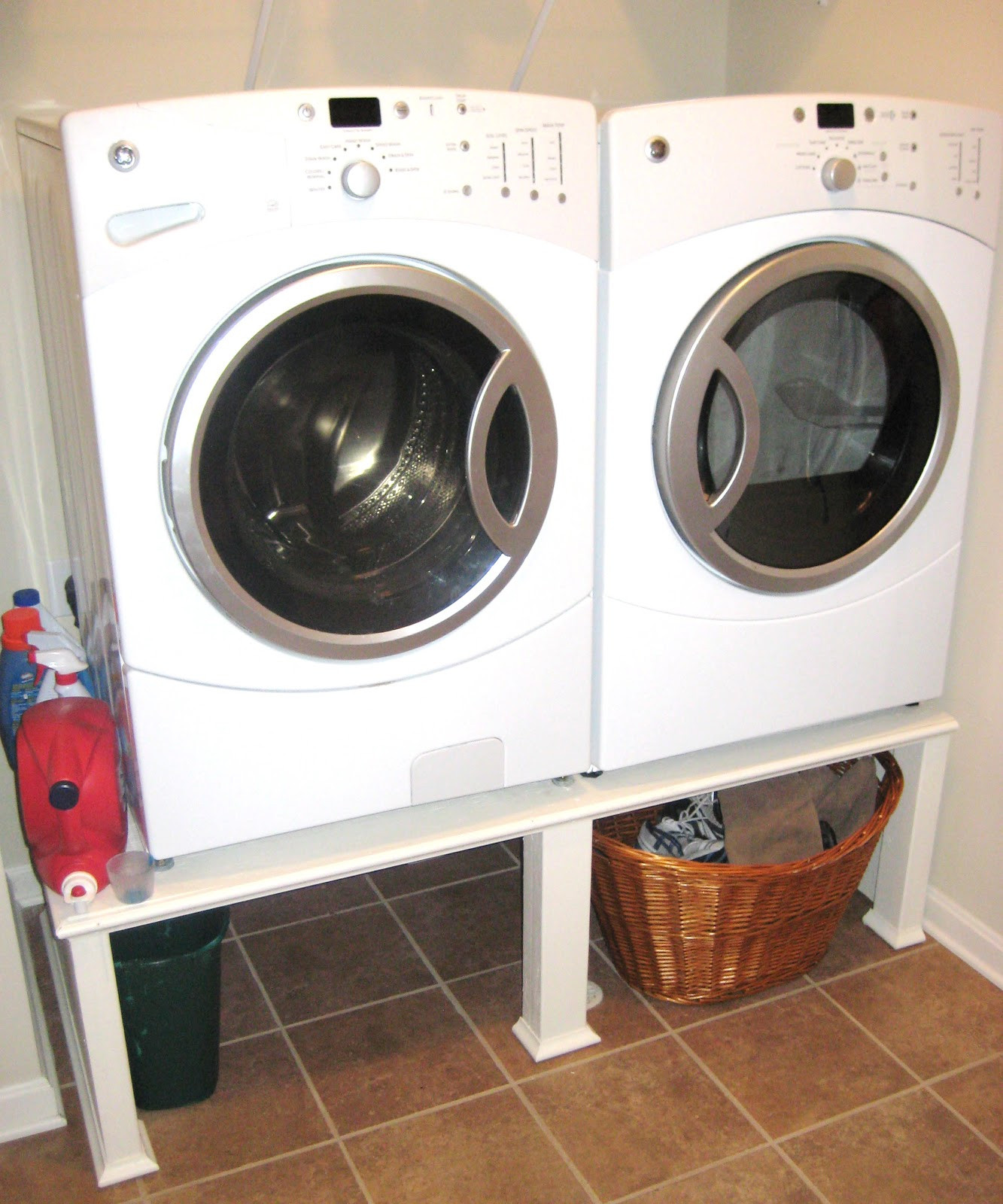 Best ideas about Washer And Dryer Stands DIY
. Save or Pin Savvy Chic Home Easy Washer and Dryer Stand Tutorial Now.