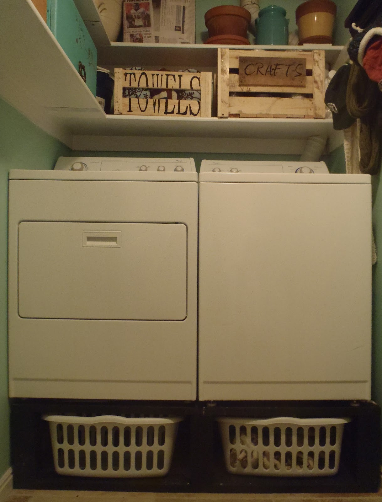 Best ideas about Washer And Dryer Stands DIY
. Save or Pin DECK out my HOME DIY Washer & Dryer Stand Now.