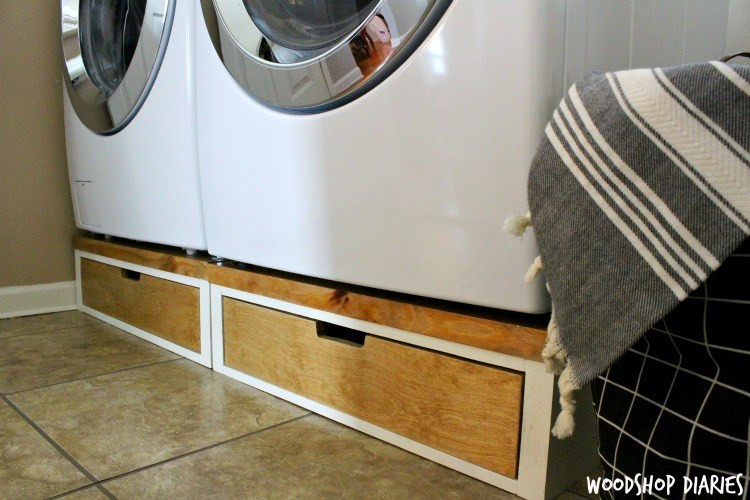Best ideas about Washer And Dryer Stands DIY
. Save or Pin How to Build Your Own DIY Washer and Dryer Pedestal Stands Now.