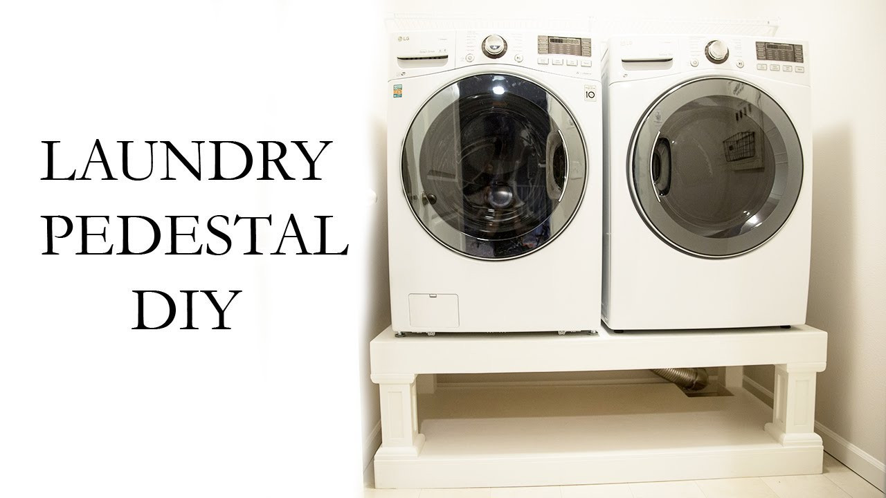 Best ideas about Washer And Dryer Stands DIY
. Save or Pin Laundry Washer Dryer Pedestal DIY Now.