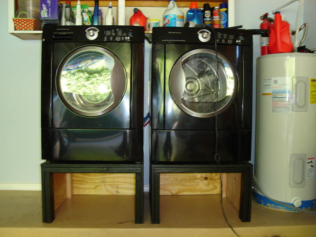 Best ideas about Washer And Dryer Stands DIY
. Save or Pin Washing Machine and Dryer pedestal Stand A DIY Happiness Now.