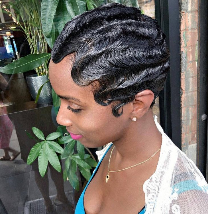 Best ideas about Wave Hairstyle For Black Hair
. Save or Pin 21 Finger Wave Hairstyle Ideas Designs Now.