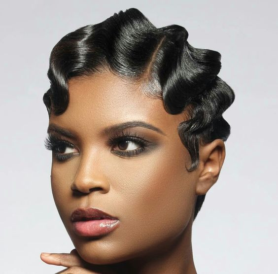 Best ideas about Wave Hairstyle For Black Hair
. Save or Pin 30 Glamorous Finger Wave Styles For Any Hair Length Now.