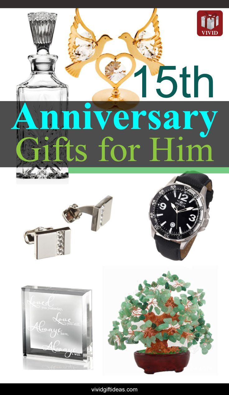 Best ideas about Wedding Anniversary Gift Ideas For Him
. Save or Pin 15th Wedding Anniversary Gift Ideas for Men Now.