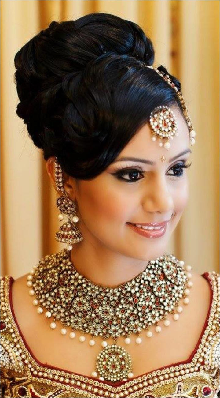 Best ideas about Wedding Bun Hairstyles
. Save or Pin Hindu Bridal Hairstyles 14 Safe Hairdos For The Modern Now.