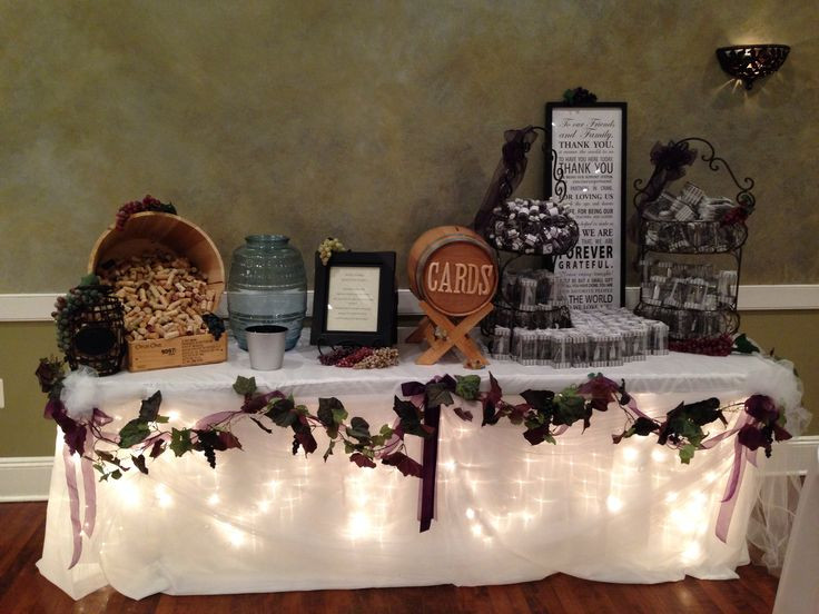 Best ideas about Wedding Gift Tables Ideas
. Save or Pin Wine Theme Wedding Gift Table Wedding ideas Now.