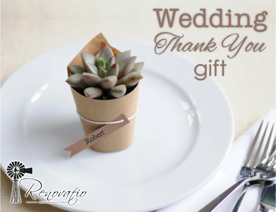 Best ideas about Wedding Guest Gift Ideas
. Save or Pin Wedding Thank You Gifts Now.