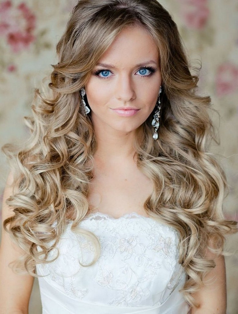 Best ideas about Wedding Hairstyle Curls
. Save or Pin Voluminous Curls Elegant Wedding Hairstyle Idea Now.