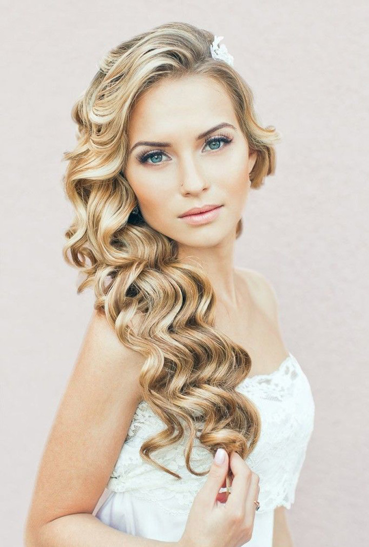 Best ideas about Wedding Hairstyle Curls
. Save or Pin Must See Spiral Curl Hairstyles for Brides Mon Cheri Bridals Now.