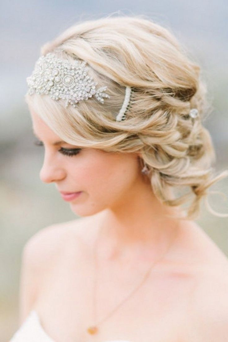 Best ideas about Wedding Hairstyles For Fine Hair
. Save or Pin 50 fabulous bridal hairstyles for short hair short Now.