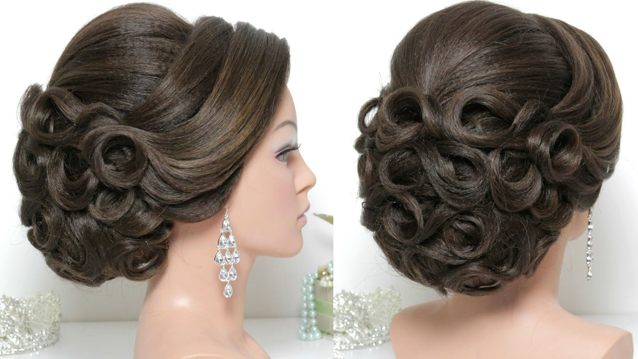 Best ideas about Wedding Hairstyles
. Save or Pin Bridal hairstyle for long hair tutorial Updo for wedding Now.