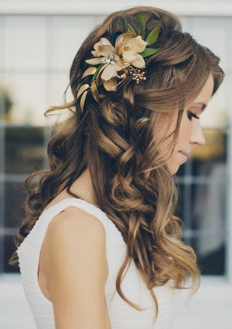 Best ideas about Wedding Hairstyles
. Save or Pin Bridal Hairstyles Open Semi open Pinned Up 100 Now.