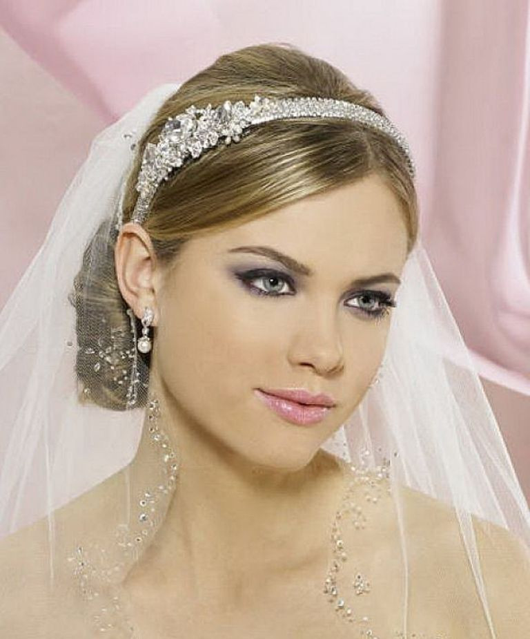 Best ideas about Wedding Hairstyles With Vail
. Save or Pin “Wedding Headbands” The Best Choice for Brides Why Now.