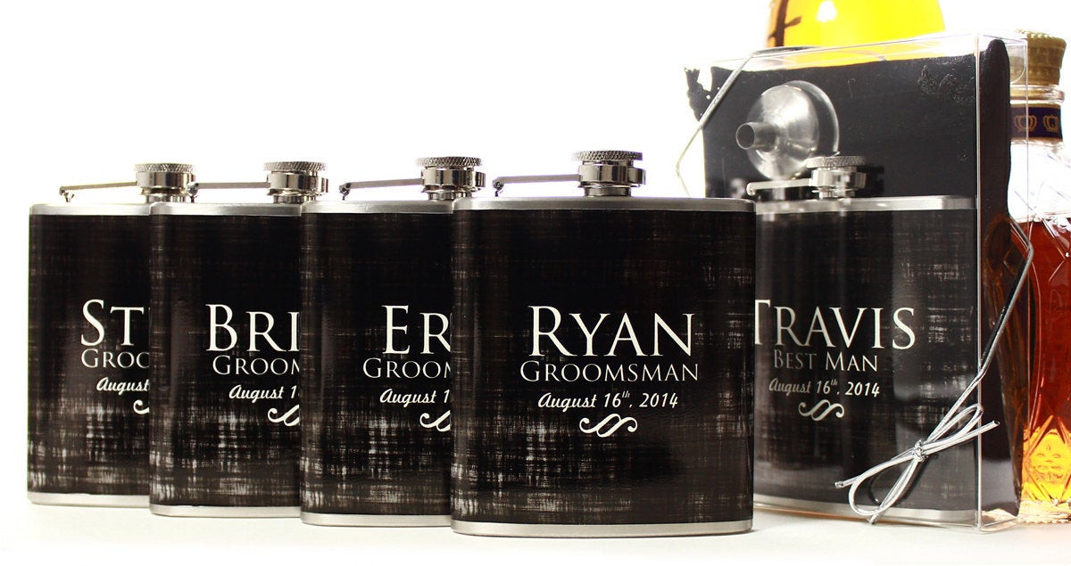 Best ideas about Wedding Party Gift Ideas For Groomsmen
. Save or Pin Wedding Party Gifts Flasks for Groomsmen Custom Gifts for Now.