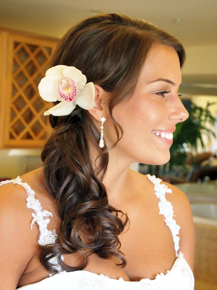 Best ideas about Wedding Ponytail Hairstyles
. Save or Pin Best 25 Side curly hairstyles ideas on Pinterest Now.