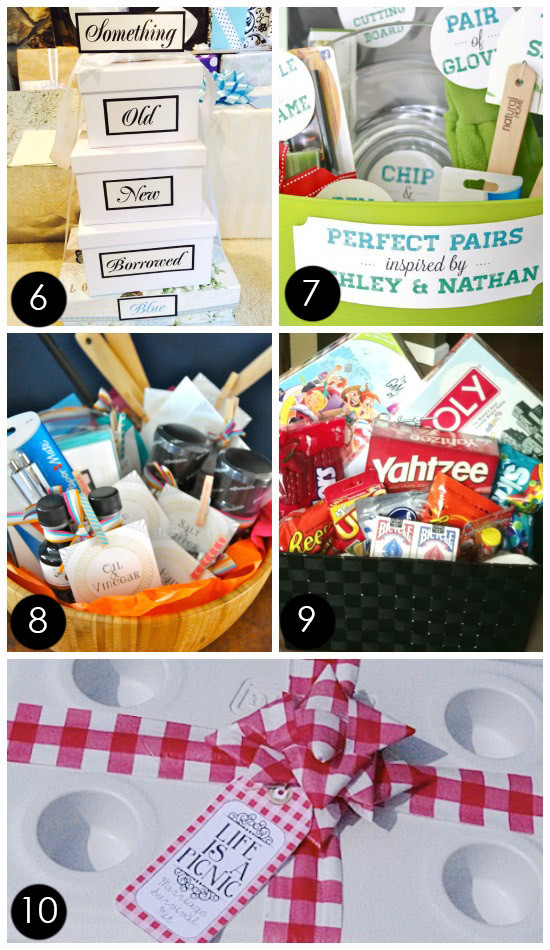 Best ideas about Wedding Shower Gift Basket Ideas
. Save or Pin 60 BEST Creative Bridal Shower Gift Ideas Now.