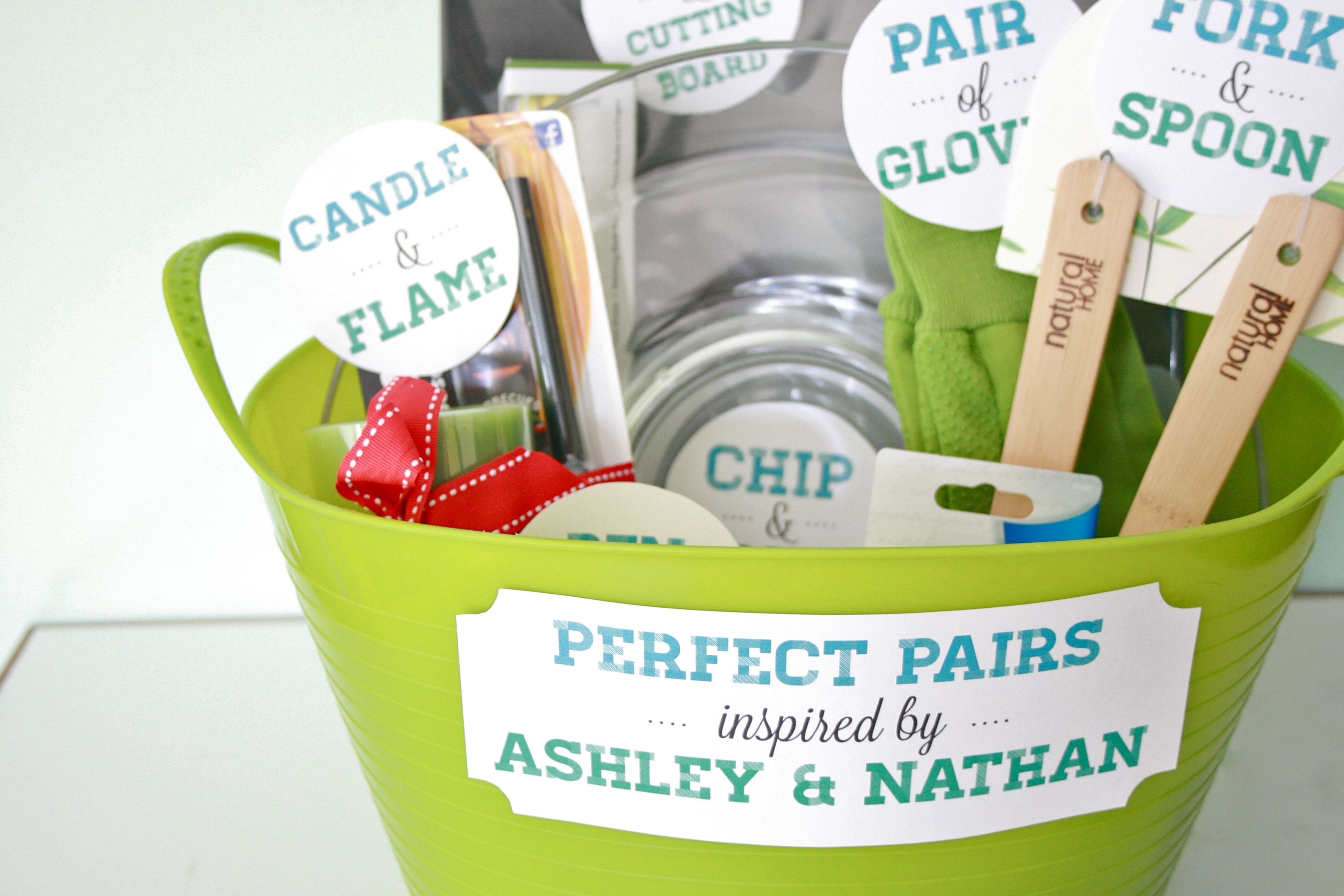 Best ideas about Wedding Shower Gift Ideas For Couples
. Save or Pin DIY "Perfect Pairs" Bridal Shower Gift Now.