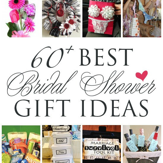 Best ideas about Wedding Shower Gift Ideas
. Save or Pin 60 BEST Creative Bridal Shower Gift Ideas Now.