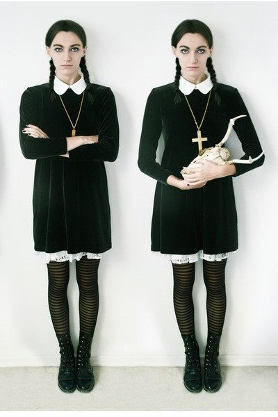 Best ideas about Wednesday Addams Costume DIY
. Save or Pin White Blouse Blouses Black Black Boots Boots Boots Black Now.