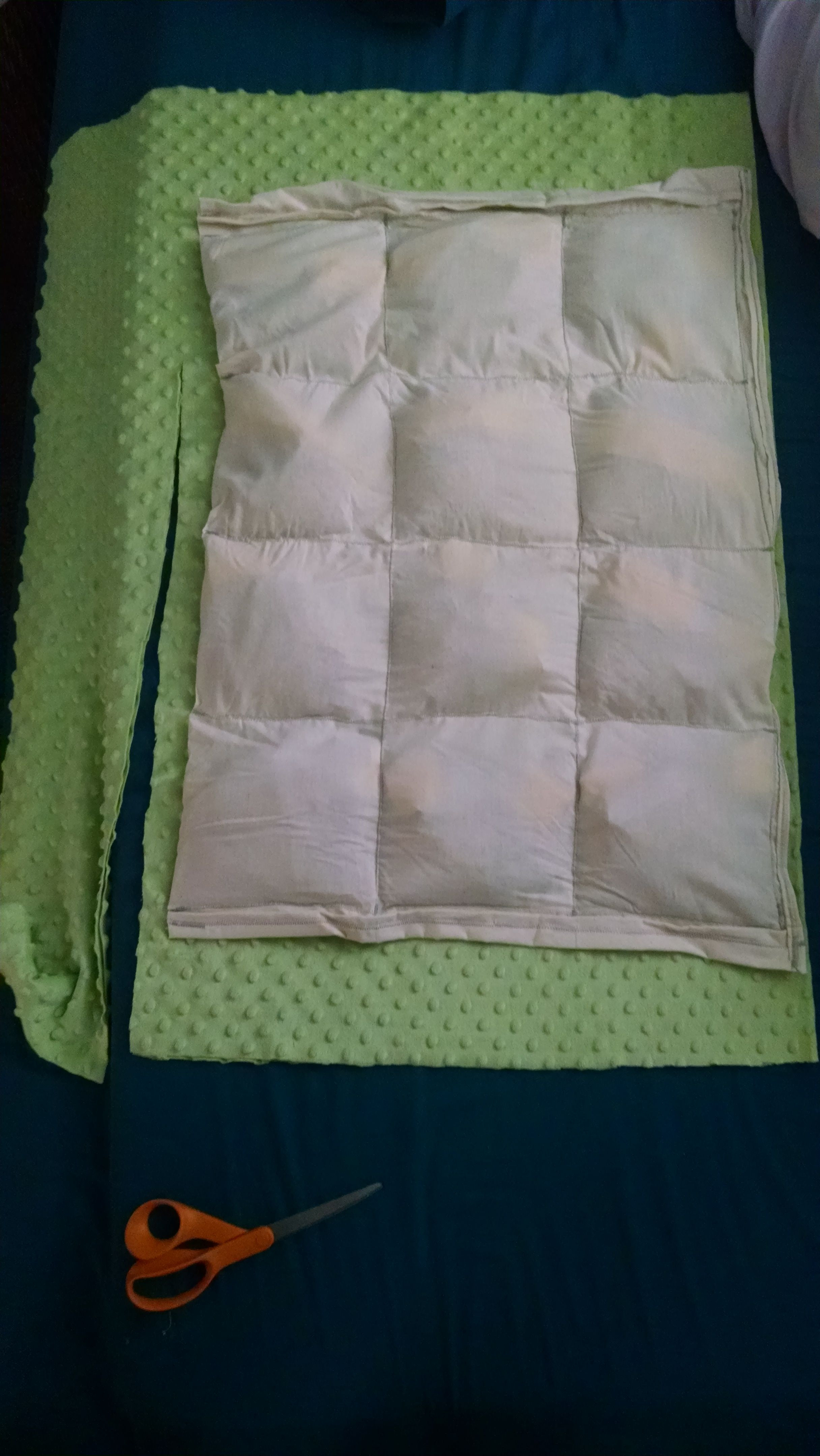 Best ideas about Weighted Blanket DIY
. Save or Pin Weighted blanket sensory aid sewing tutorial Now.