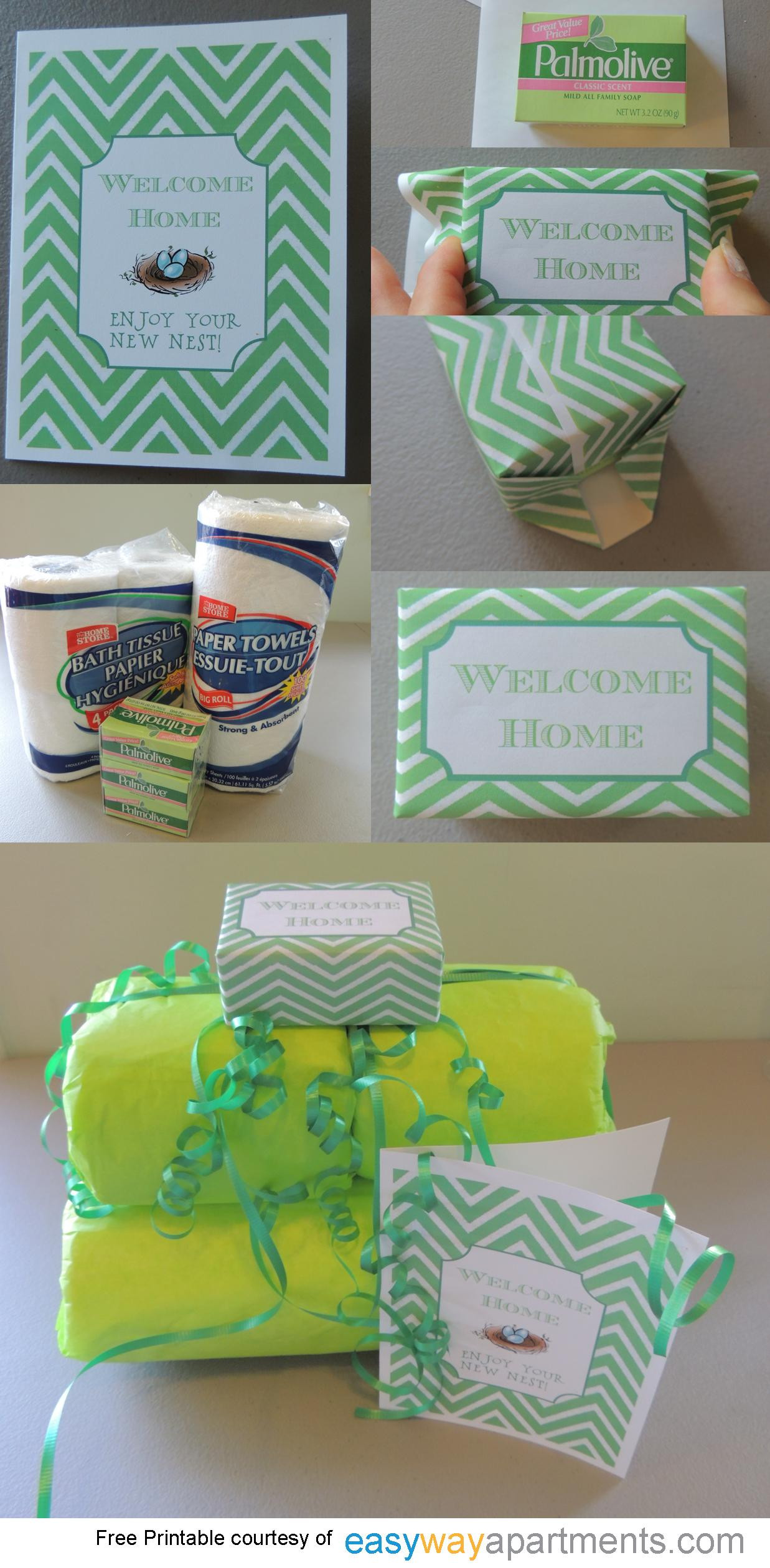 Best ideas about Welcome Gift Ideas
. Save or Pin Housewarming Gift Tutorial and Printable – Premier Now.