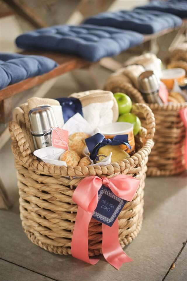 Best ideas about Welcome Gift Ideas
. Save or Pin DIY Bud Friendly Gift Basket For Holiday Now.