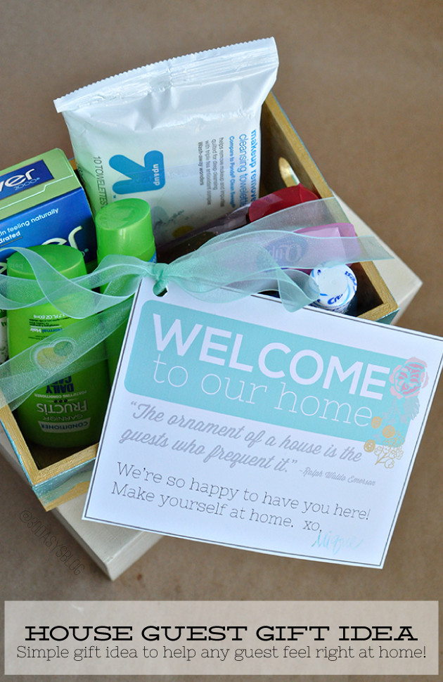 Best ideas about Welcome Home Gift Ideas
. Save or Pin Gift Ideas for the House Guest Now.