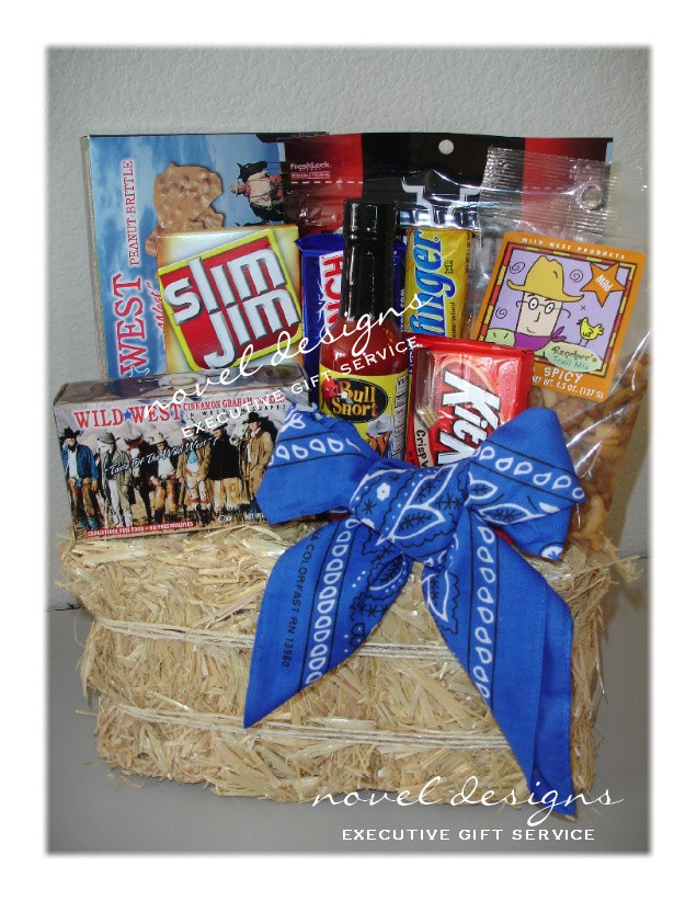 Best ideas about Western Gift Ideas
. Save or Pin Custom Wild West Cowboy Gift Basket Birthday Now.